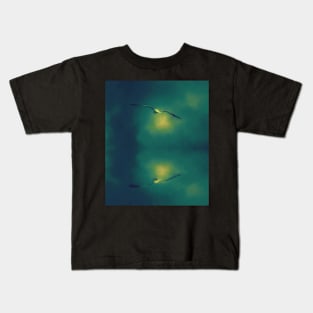 Seagull reflection Kids T-Shirt